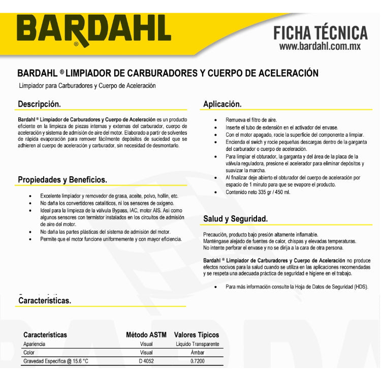 CarbuCleaner BARDAHL